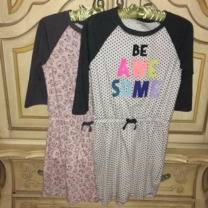 Girl’s Youth Cat & Jack cotton dresses